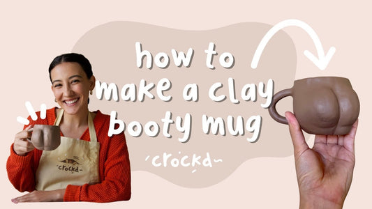 how to make a booty mug with clay