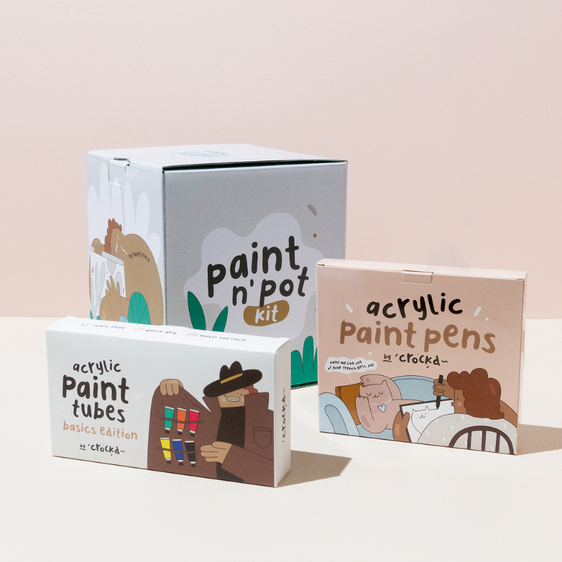 The Paint n' Pot Bundle (Kit + Paint Pens)