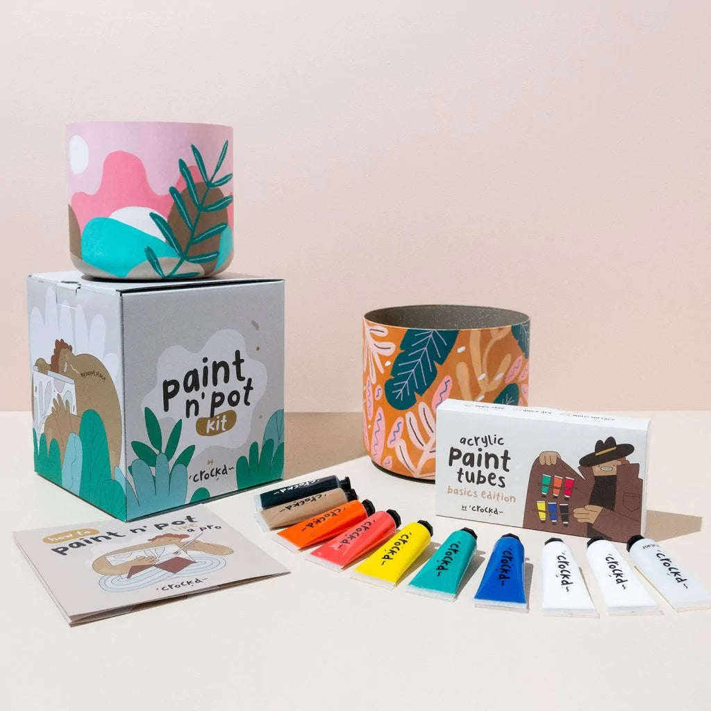 Paint n' Pot Kit: Paint A Planter